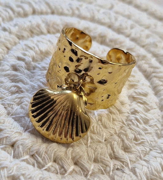 Bague "Breloque Coquillage"