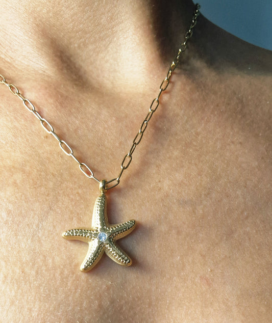 Collier “Étoile Dorée”