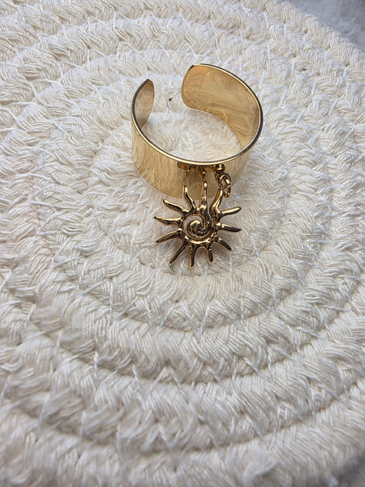 Bague Breloque Soleil