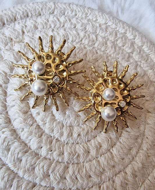 Boucles d'oreilles "Aurore"